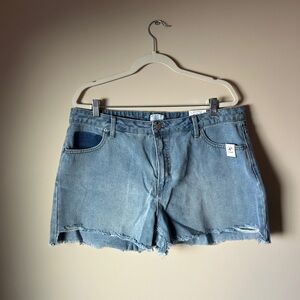 Time and Tru Light Blue Jean Shorts